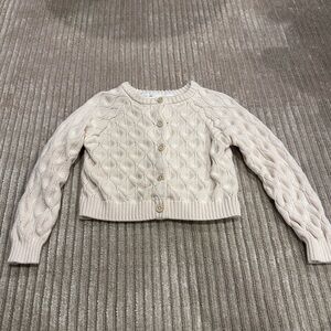 H&M Kids Beige Cable Knit Sweater